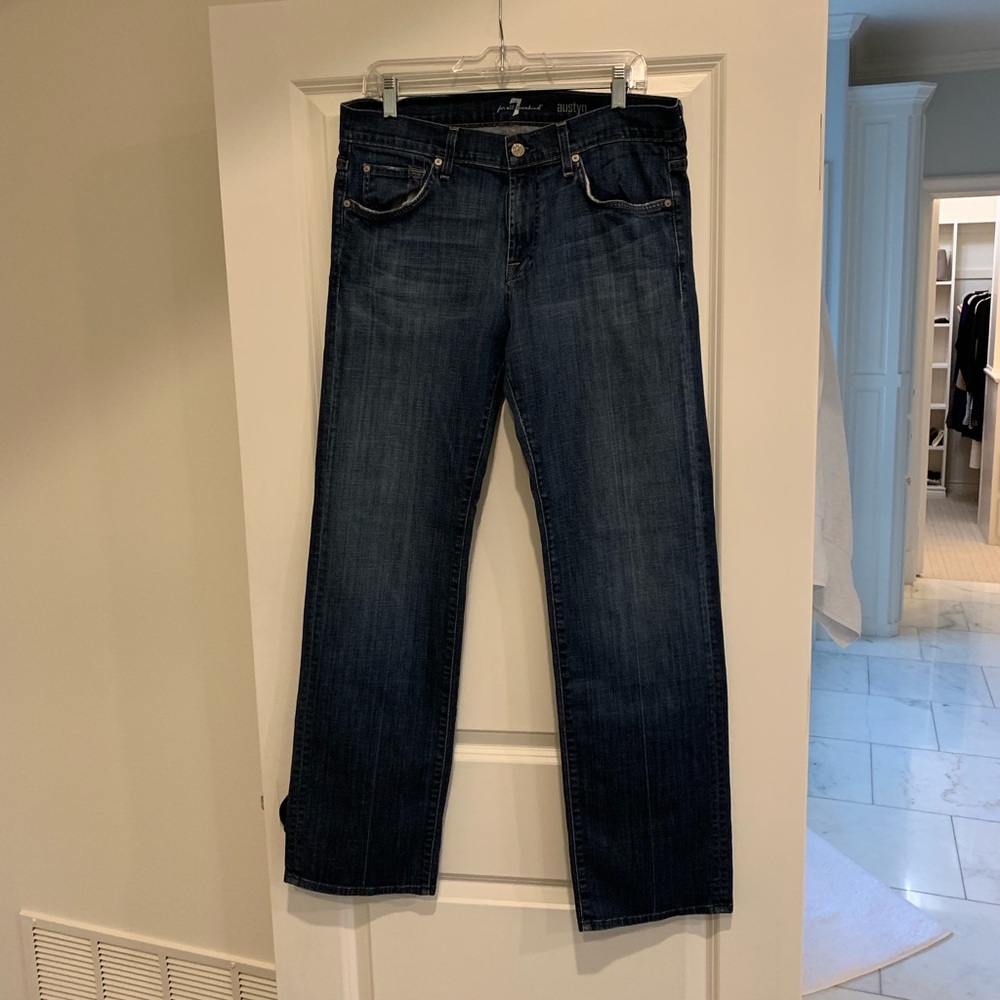Men’s 33” seven for all mankind denim jeans